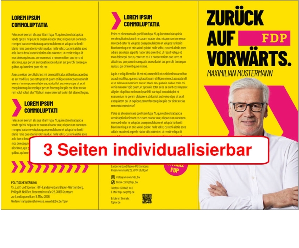 3 Seiten individualisierter